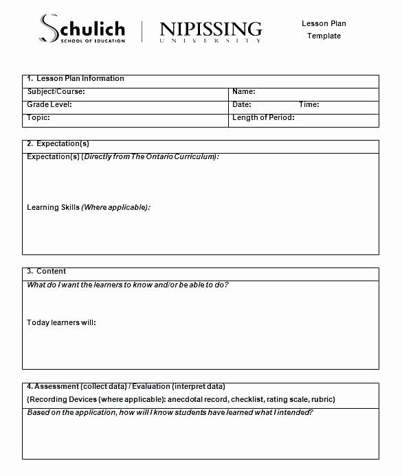 Substitute Lesson Plan Template Beautiful Special Education Lesson Plan Templates Substitute