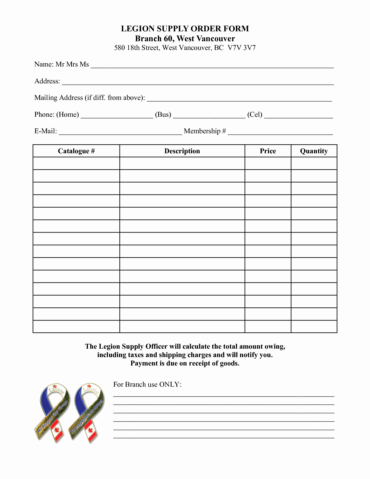 Supply order form Template Best Of Best S Of Fice Supply order form Template Fice