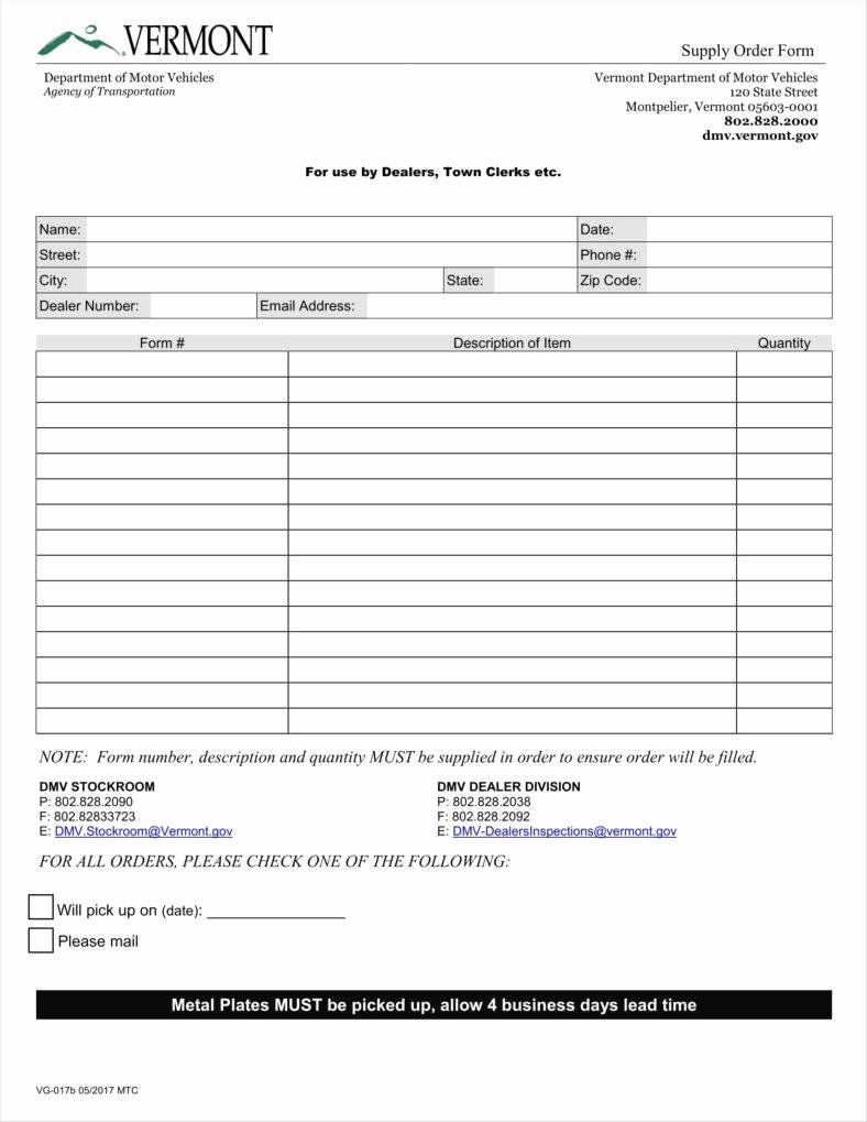 Supply order form Template Unique 9 Retail order form Templates No Free Word Pdf Excel