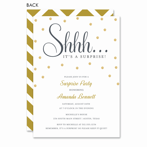 Surprise Party Invitation Template Awesome Surprise Party Invitation – orderecigsjuicefo