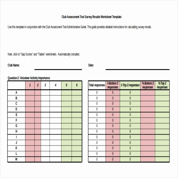 Survey Results Excel Template Lovely Survey Results Templates – 22 Free Word Excel Pdf