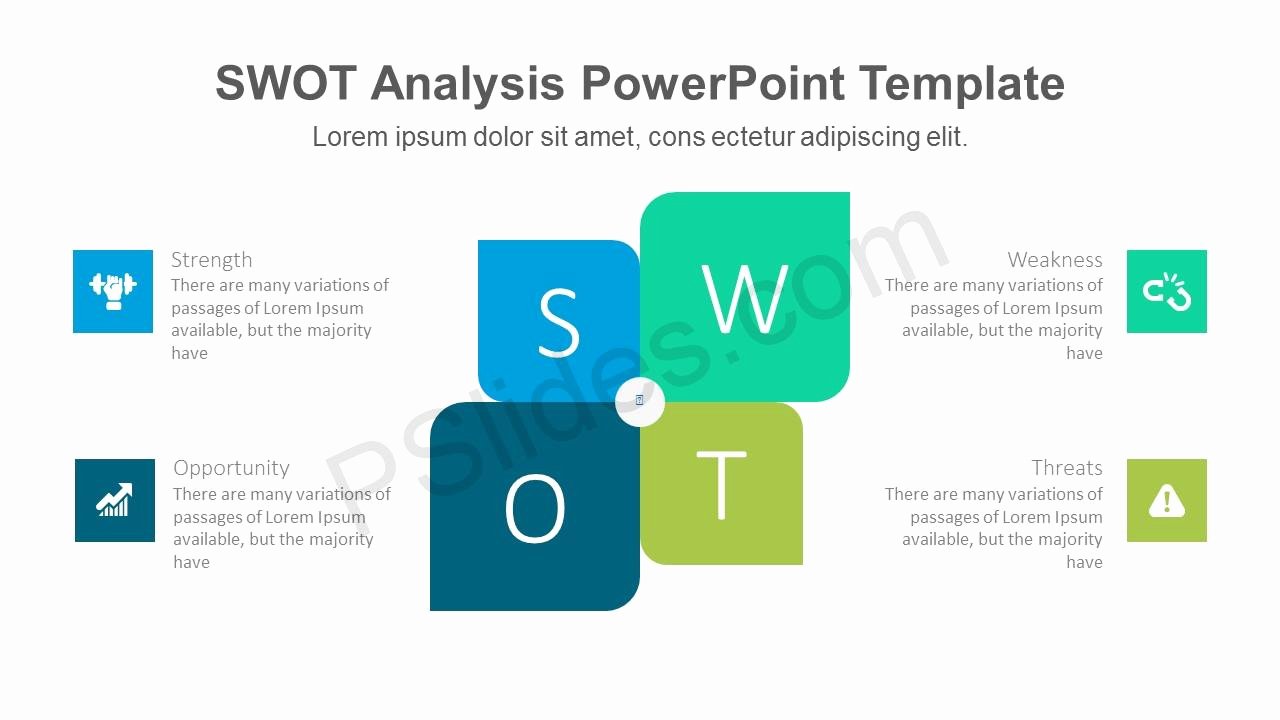 Swot Analysis Ppt Template Fresh Modern Swot Powerpoint Template