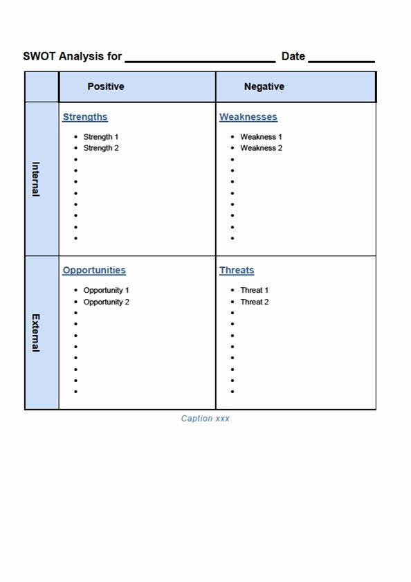Swot Analysis Template Doc Lovely 12 Best Images About Swot Analysis On Pinterest