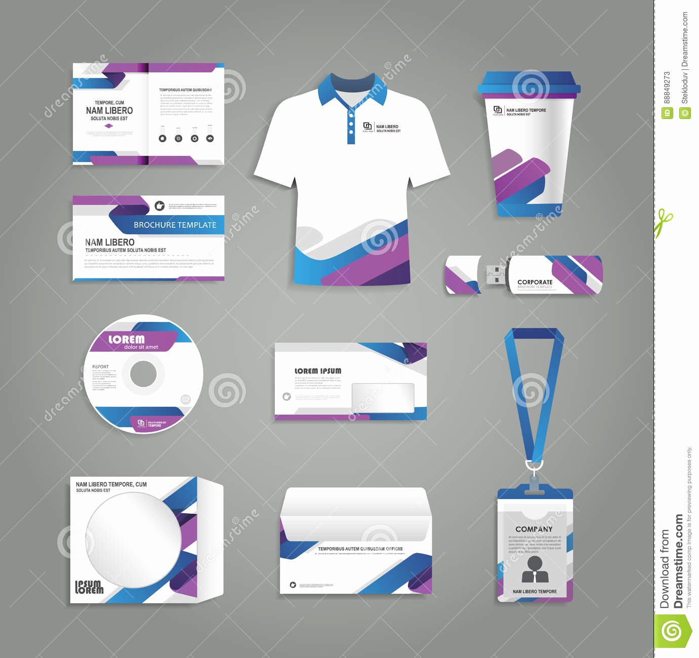 T Shirt Flyer Template Inspirational Stationery Design Stock Vector Illustration Of Concept