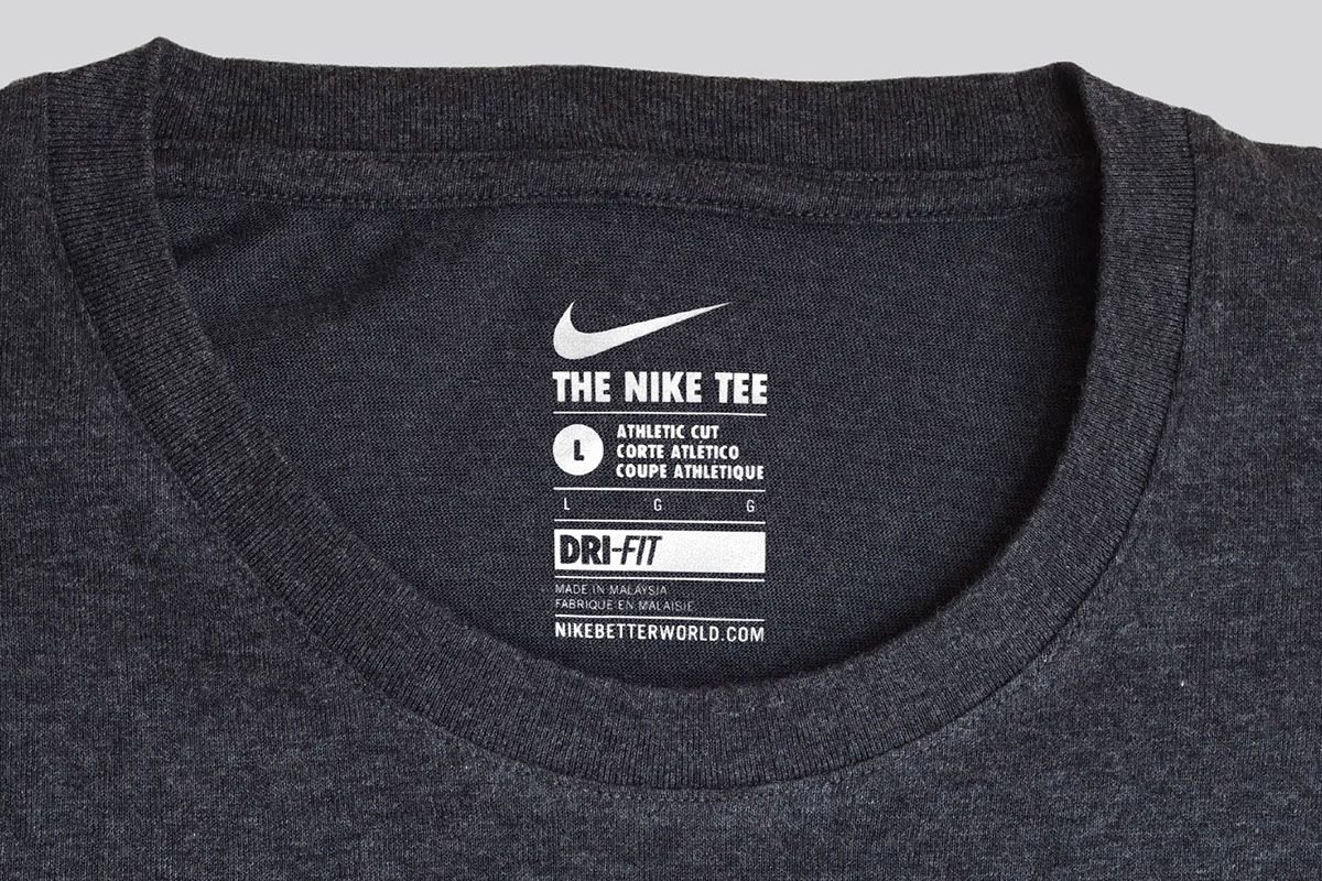 T Shirt Tag Template Inspirational Global Munication and Neck Label System for Nike