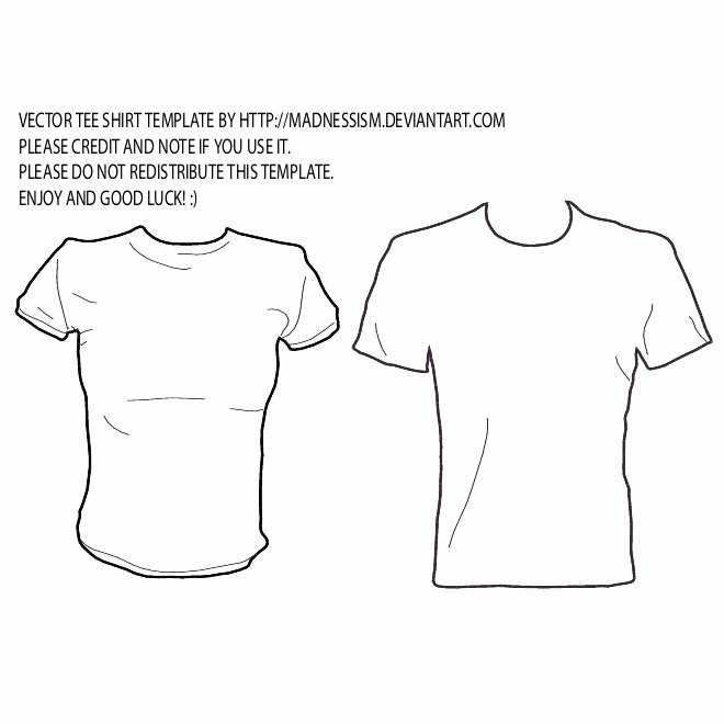 T Shirt Template Ai Fresh Shirt Illustrator Template Download at Vectorportal