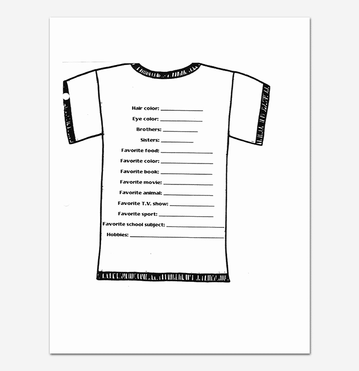 T Shirt Template Pdf Elegant T Shirt order form Template 17 Word Excel Pdf