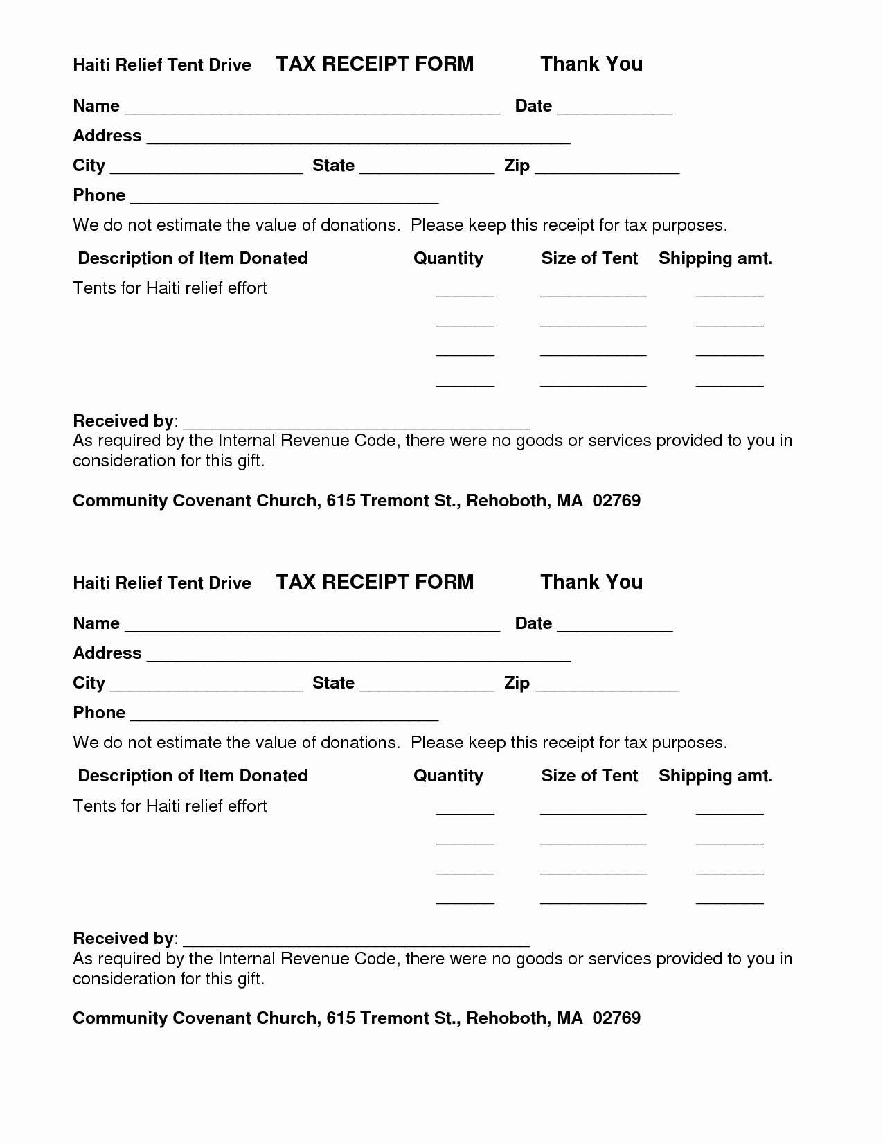 Tax Donation form Template Fresh Lovely Donation Receipt Letter for Tax Purposes