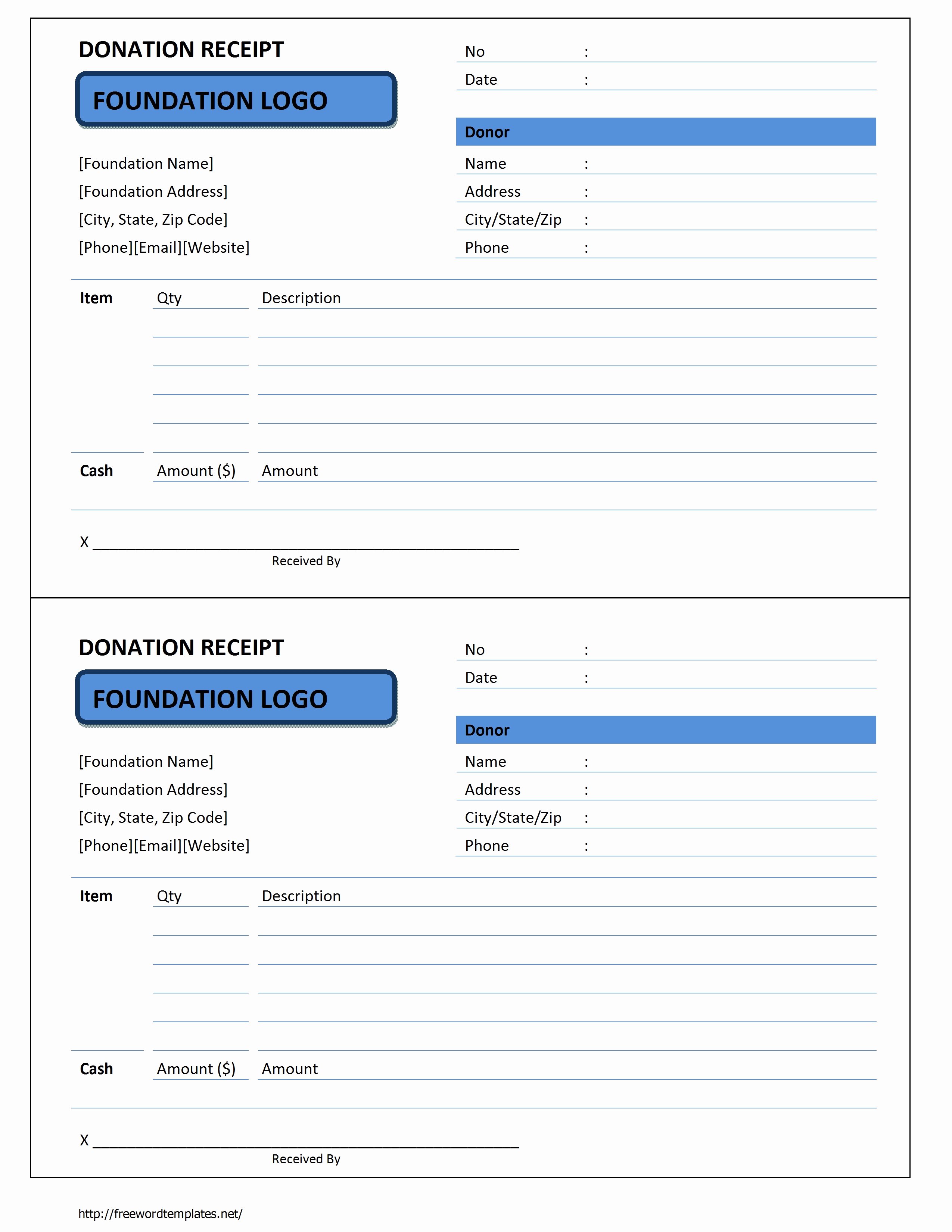Tax Donation form Template Inspirational 4 Tax Donation Receipt Templates Excel Xlts