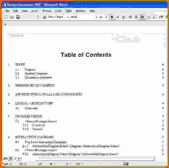 Technical Report Template Word Lovely 10 Microsoft Word Technical Report Template
