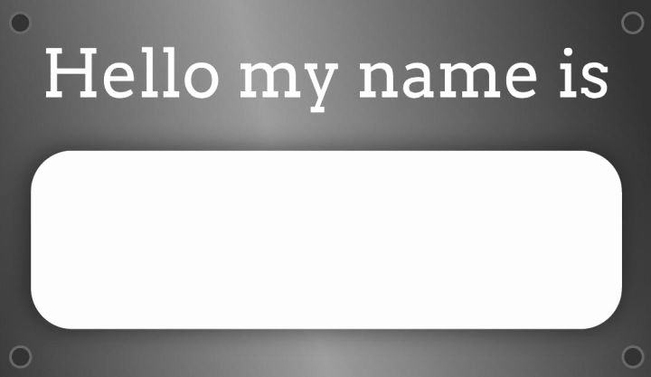 Template for Name Tags New Name Tag Label Templates &amp; Examples