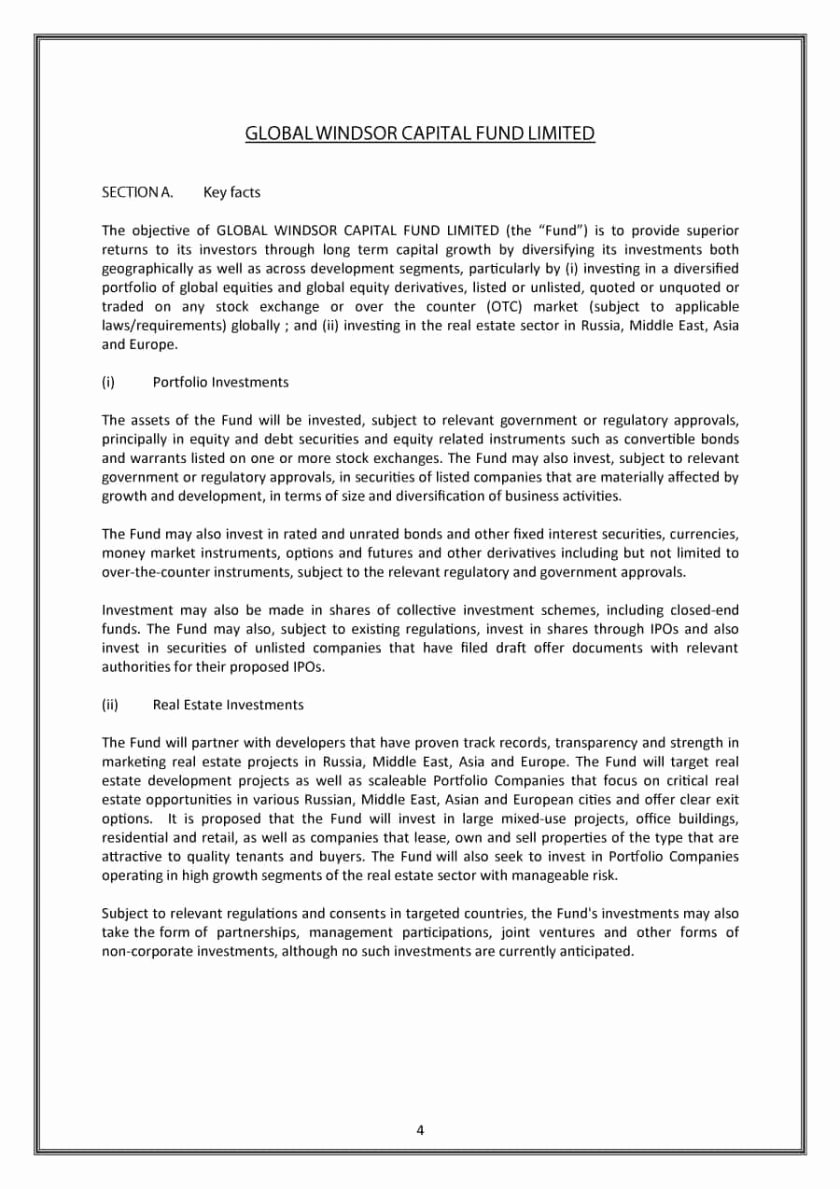 Term Sheet Template Word Best Of Real Estate Investment Term Sheet Template
