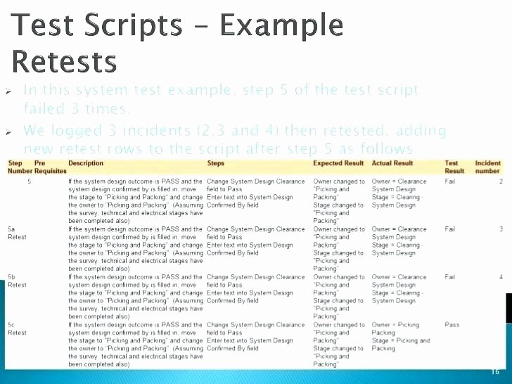 Test Script Template Excel Lovely Uat Scripts Template