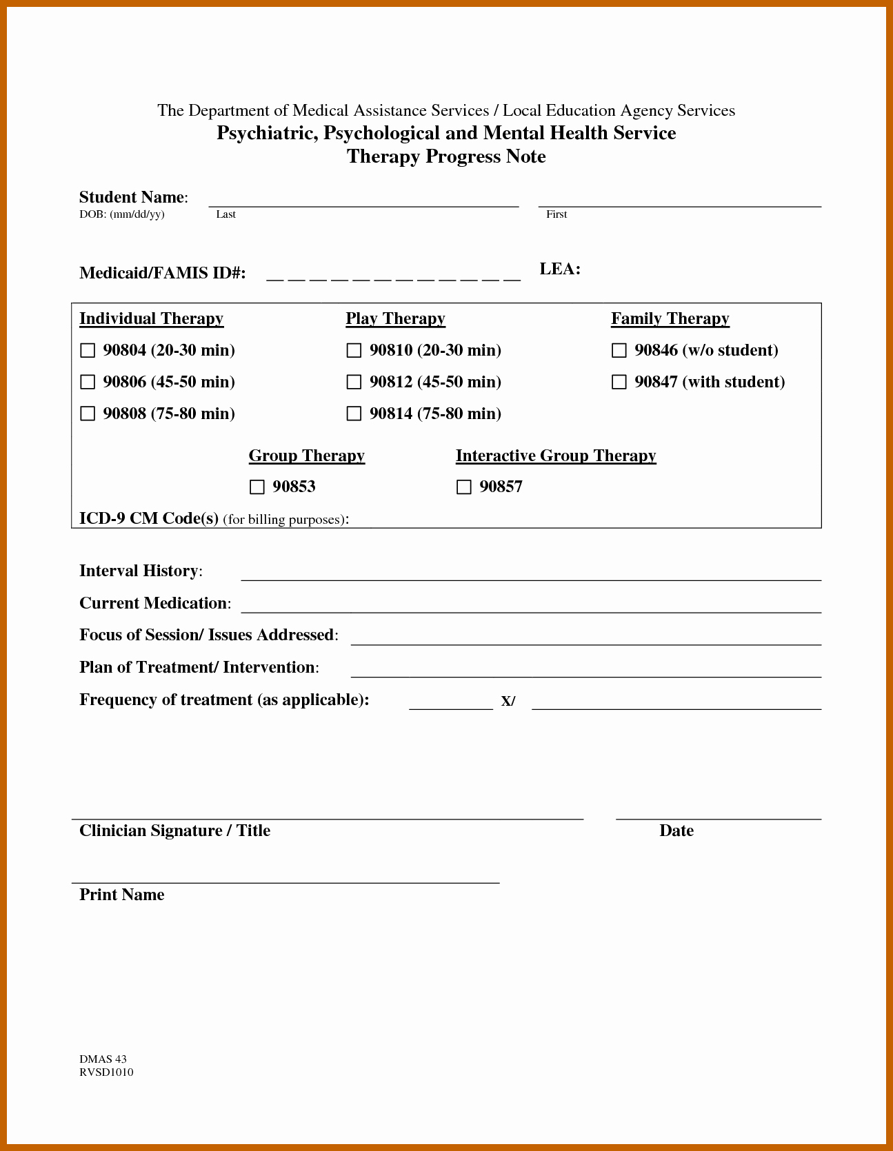 Therapy Progress Note Template Best Of 11 12 therapy Notes Template