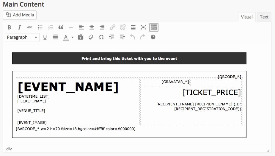 Ticket Maker Template Free Unique Send Your attendees Tickets after their Registrations From