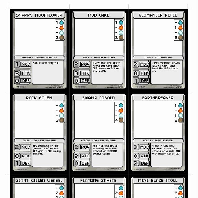 Trading Card Game Template New Tcg