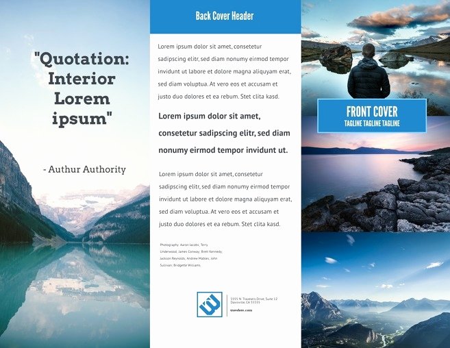 Travel Brochure Template Word Lovely 50 Awesome Free Travel Brochure Templates for Microsoft