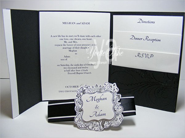 Tri Fold Invitations Template Awesome 18 Tri Fold Wedding Invitation Templates Free &amp; Premium