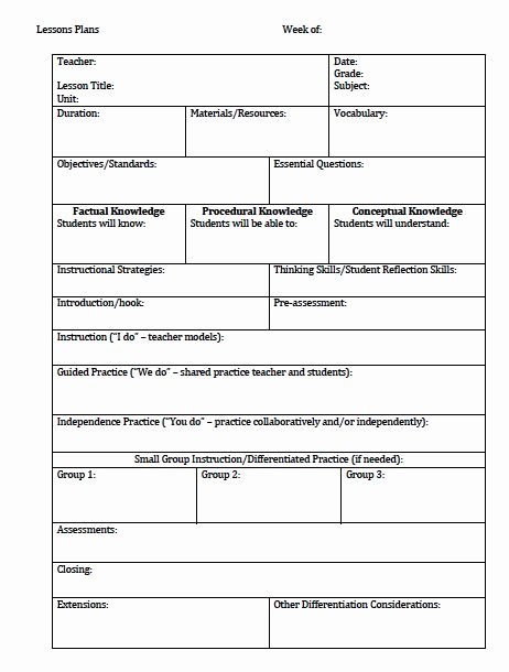 Udl Lesson Plan Template Lovely Unit Plan and Lesson Plan Templates for Backwards Planning