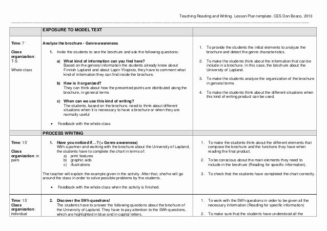 Udl Lesson Plan Template Luxury Writing Lesson Plan Template High School Lesson Plan
