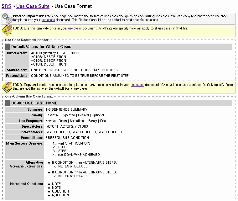 Use Case Template Examples Best Of Readyset Pro Product Evaluation