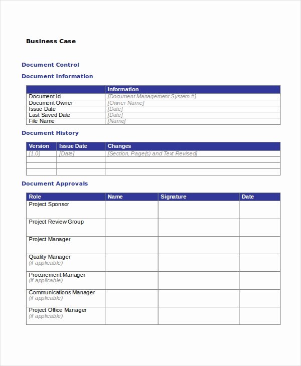 Use Cases Template Excel Luxury 10 Business Case Templates Free Sample Example format
