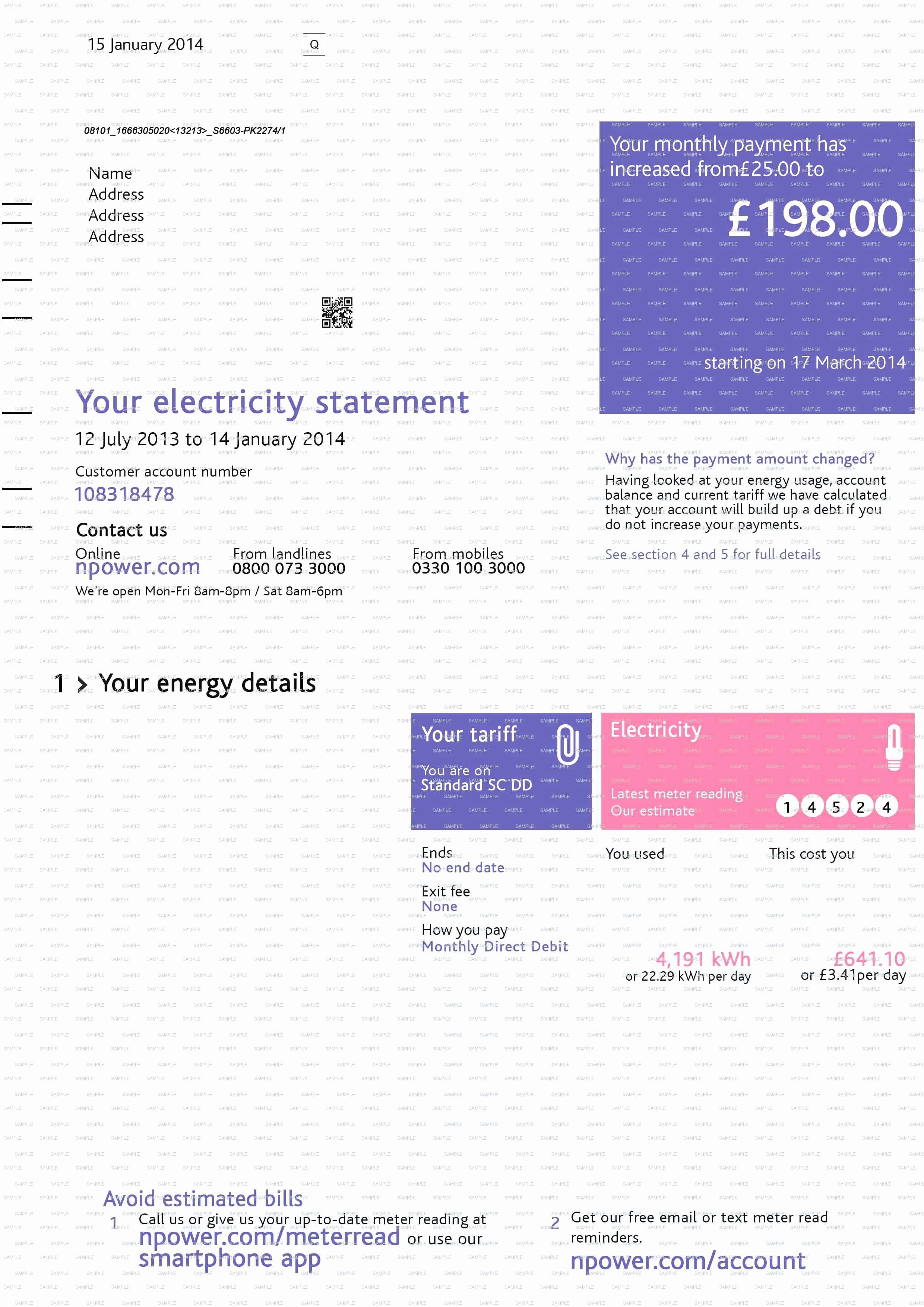 Utility Bill Template Pdf New Awesome Blank Utility Bill Template Uk