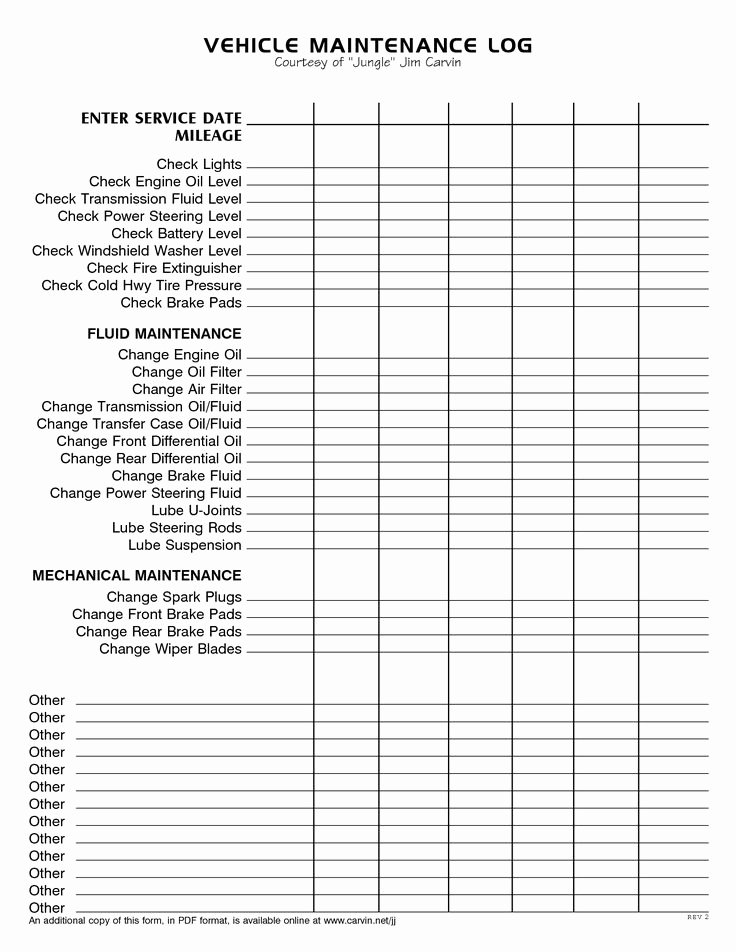Vehicle Maintenance Checklist Template Awesome Best 25 Vehicle Maintenance Log Ideas On Pinterest