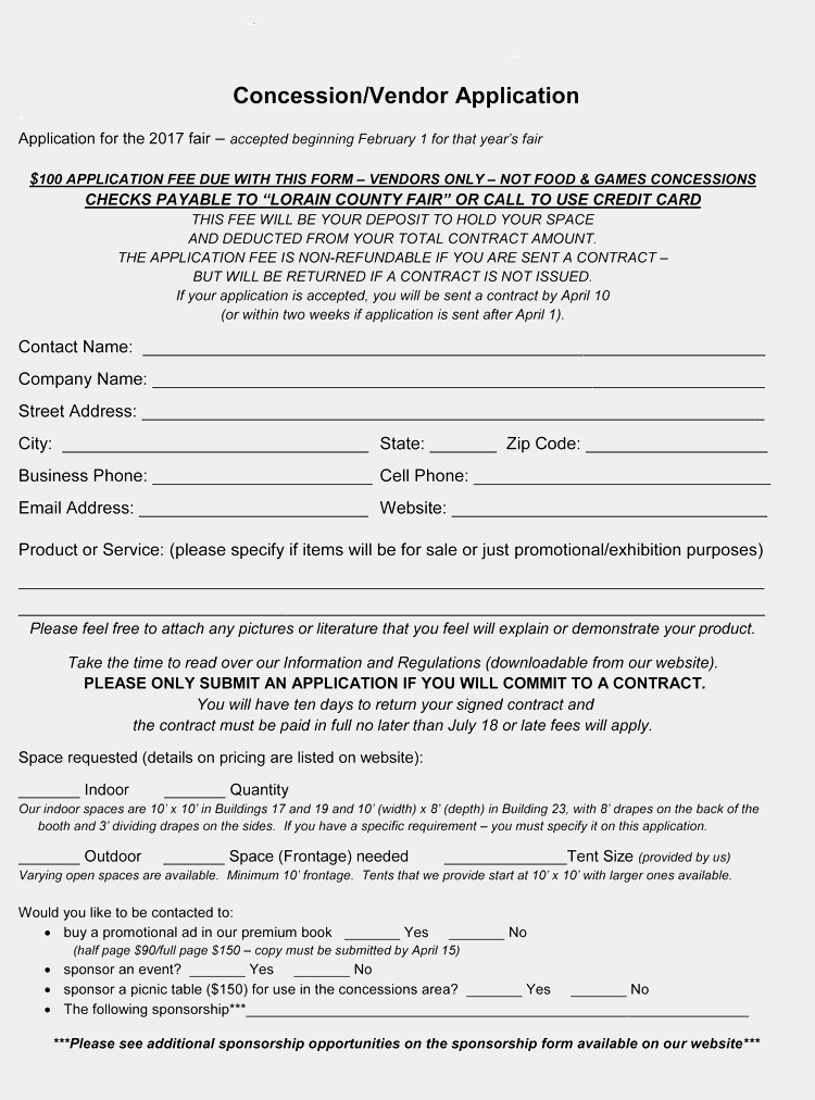 Vendor Registration form Template Best Of 9 Printable Blank Vendor Registration form Templates for