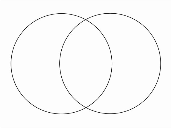 Venn Diagram Template Word Beautiful Template for Venn Diagram with 2 Circles Invitation Template