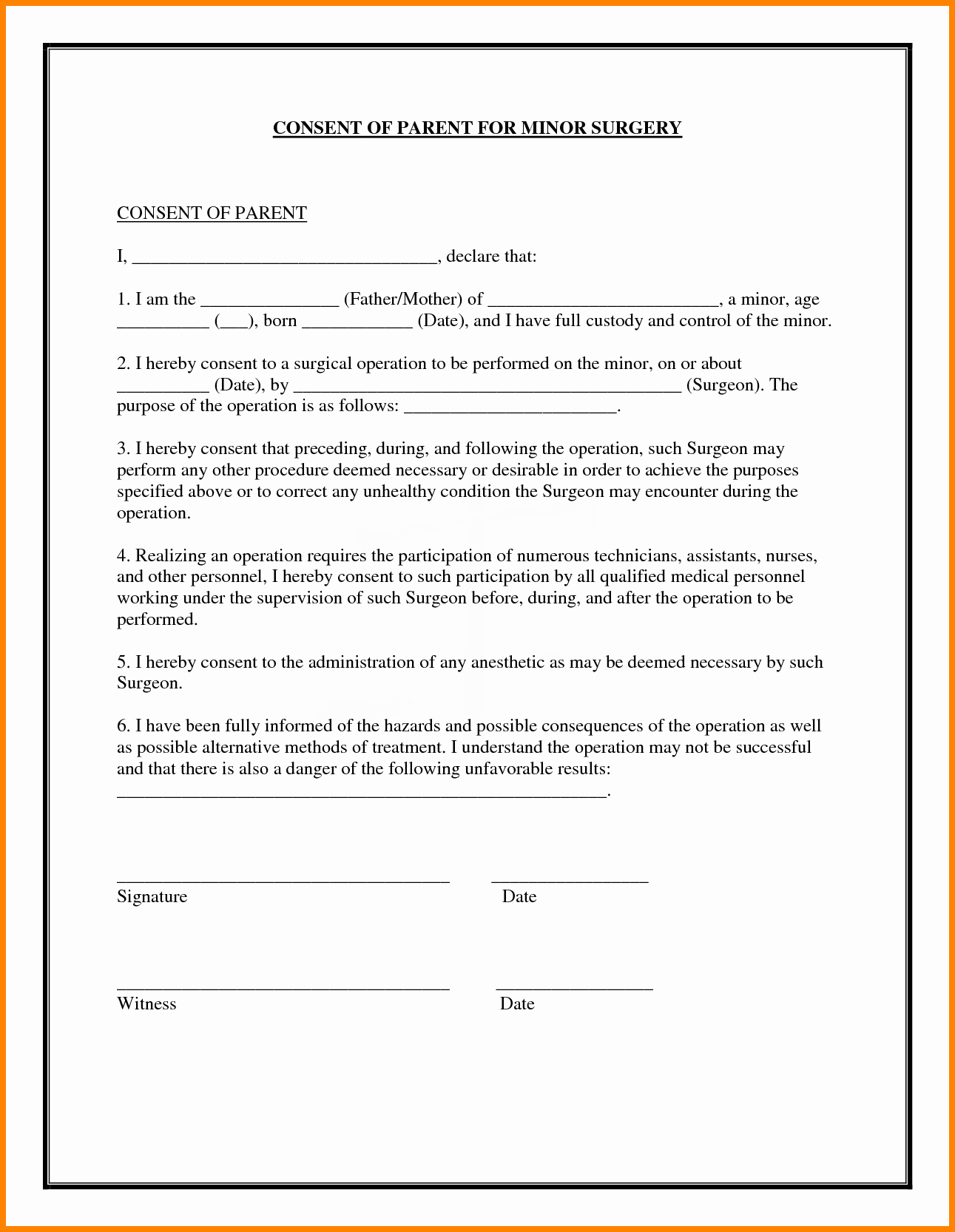 Video Consent form Template Fresh Consent form Driverlayer Search Engine