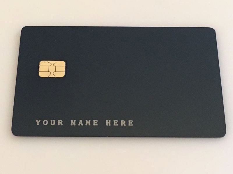 Visa Credit Card Template Awesome order now Metal Credit Card