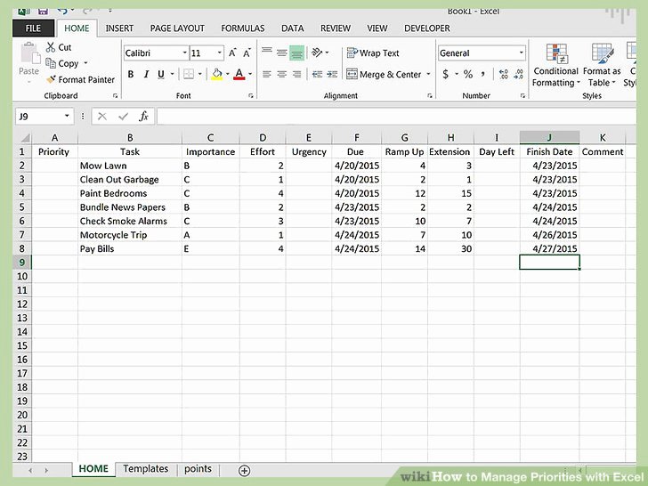 Waiting List Template Excel Luxury How to Manage Priorities with Excel 15 Steps with