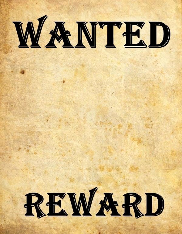Wanted Poster Template Free Unique 9 Wanted Poster Templates Word Excel Pdf formats