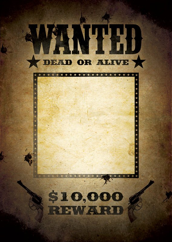 Wanted Poster Word Template Awesome Wanted Poster Template