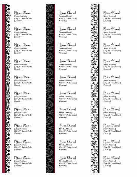 Wedding Address Label Template Best Of 10 Best Of Avery Wedding Labels Avery 5160 Labels