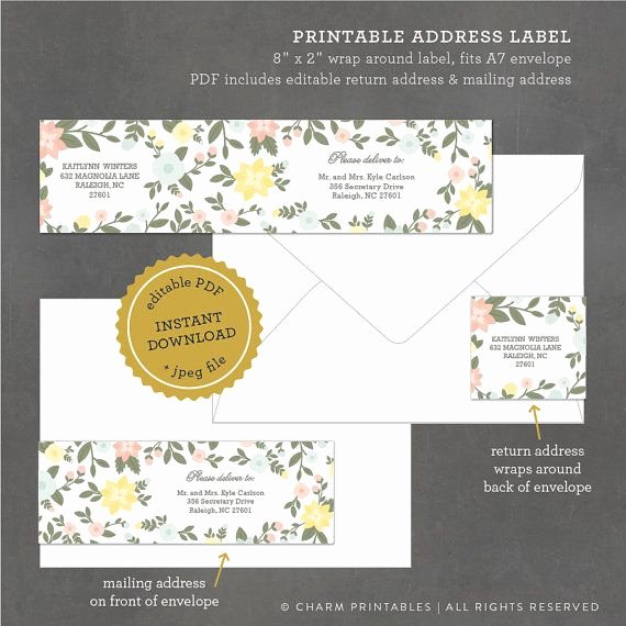 Wedding Address Labels Template Lovely 1000 Ideas About Address Label Template On Pinterest