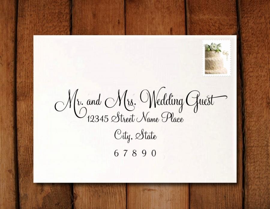 Wedding Envelope Printing Template Fresh Wedding Invitation Envelope Address Template Matik for