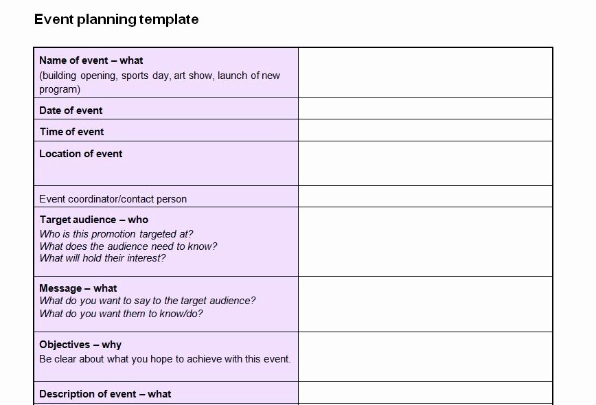 Wedding Planner Website Template New event Planning Checklist Template now Featured On Website