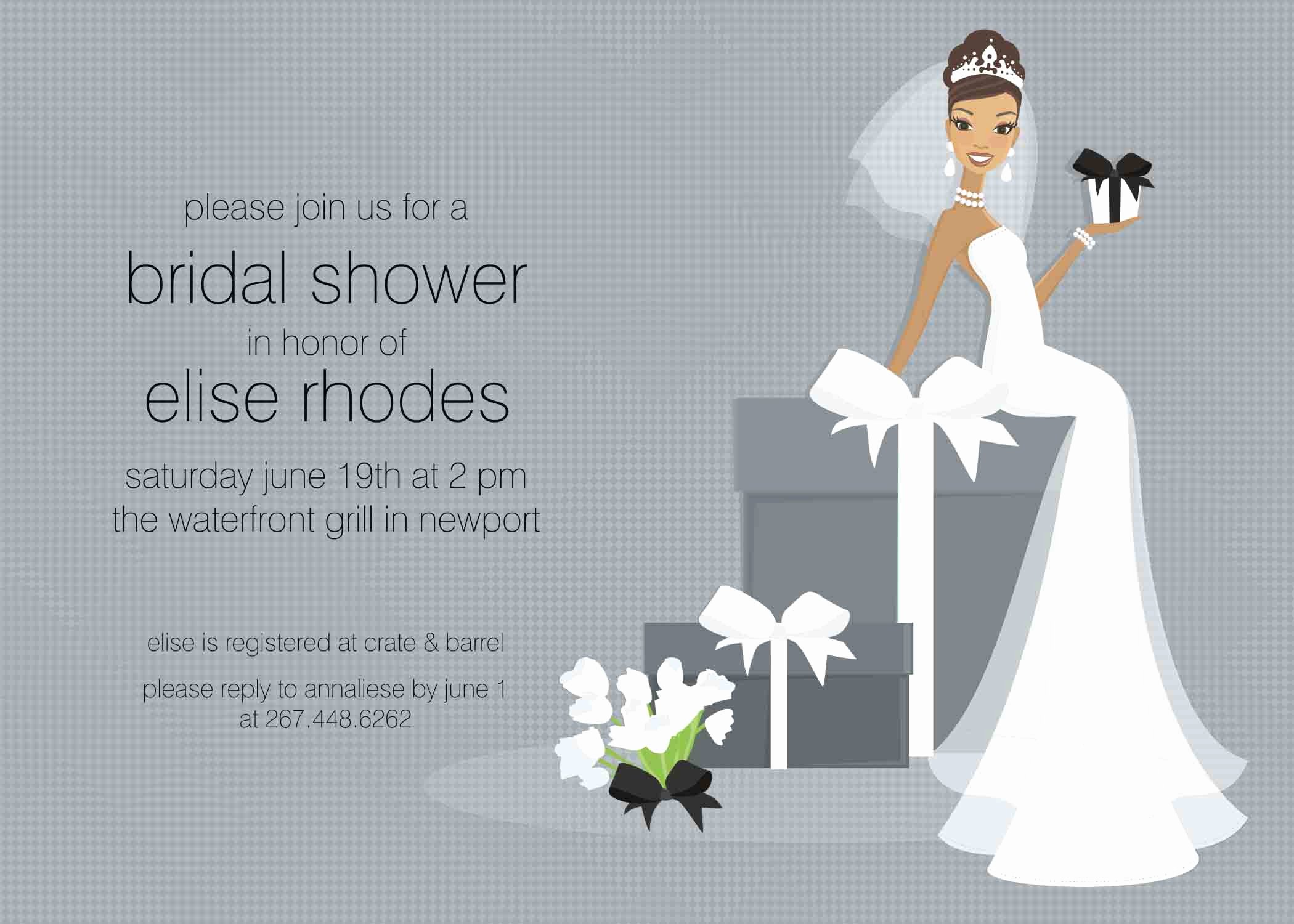 Wedding Shower Invitations Template Unique Bridal Shower Invitation Templates Beepmunk