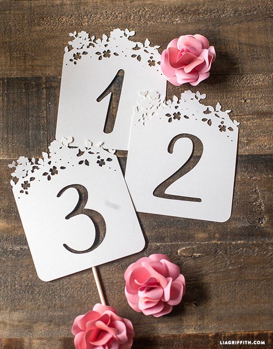 Wedding Table Numbers Template Inspirational Diy Wedding Table Numbers Lia Griffith