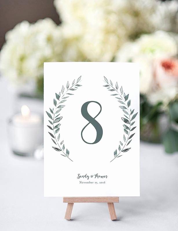 Wedding Table Numbers Template New Rustic Printable Wedding Table Numbers Template Connie