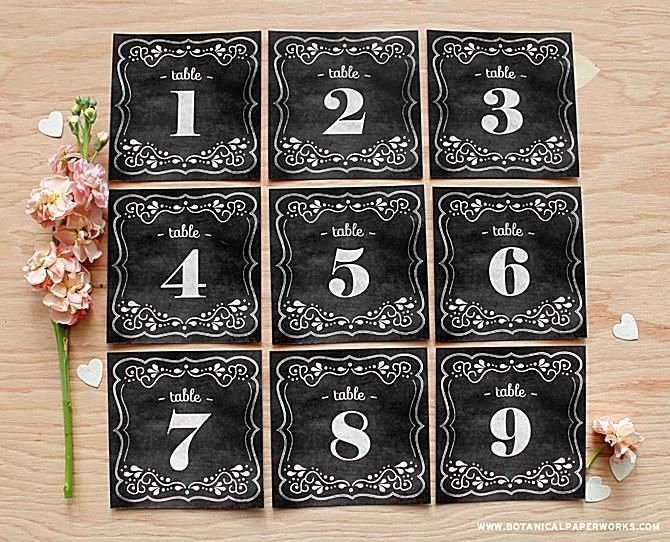 Wedding Table Numbers Template Unique Wedding Table Numbers Template Beepmunk