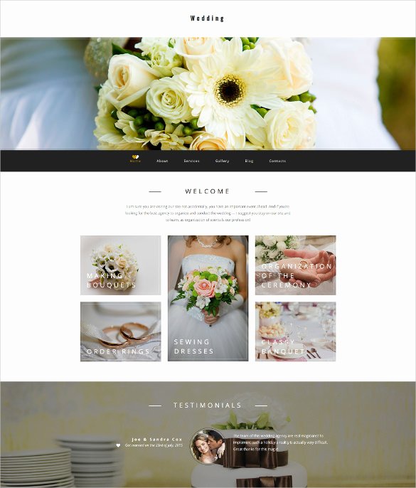 Wedding Website Template Free Awesome 30 Wedding Website themes &amp; Templates