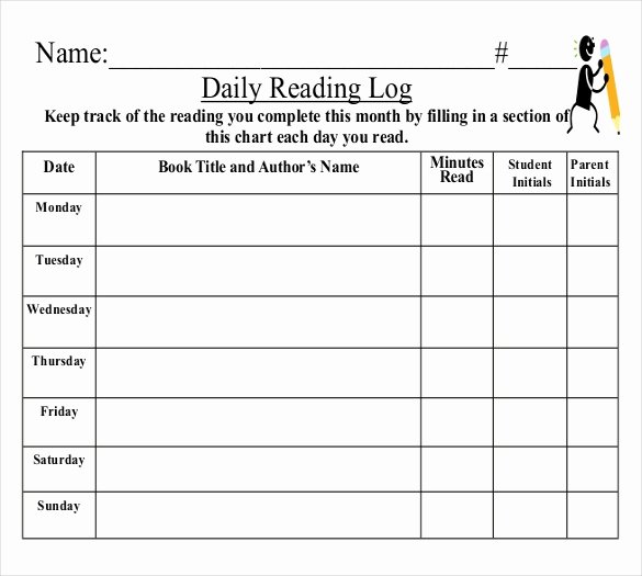 Weekly Reading Log Template Best Of Log Templates – 15 Free Word Excel Pdf Documents