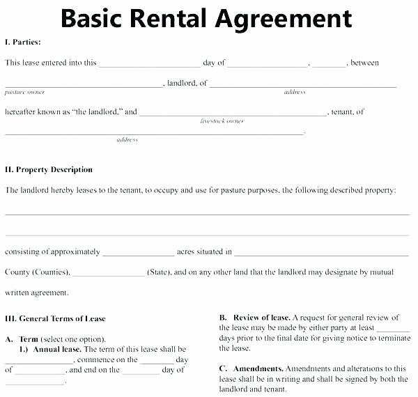 Weekly Rental Agreement Template Best Of Weekly Rental Agreement Template – Inntegra