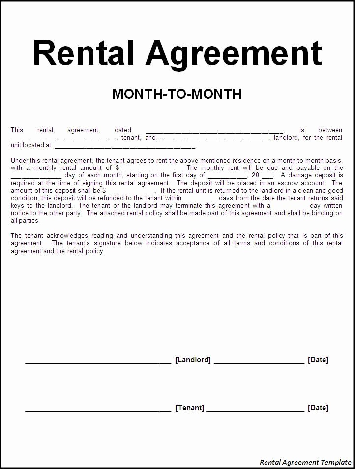 Weekly Rental Agreement Template Elegant 124 Best Rental Agreement Images On Pinterest