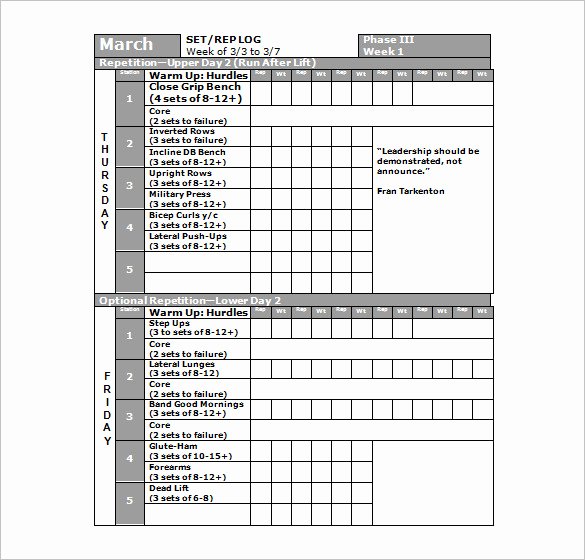Weekly Workout Schedule Template Fresh 22 Workout Schedule Templates Pdf Doc