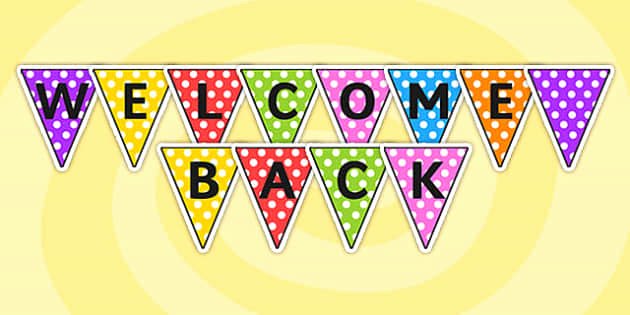 Welcome Back Banner Template Best Of Wel E Back Bunting Wel E Back Bunting Classroom