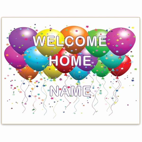 Welcome Back Sign Template Luxury 7 Best Of Wel E Home Signs Printable Wel E